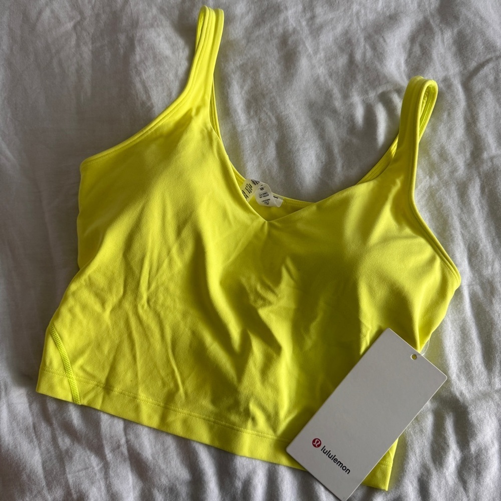 89 ๐๐ Lululemon Align Tank - Electric Lemon - Picture 4 of 8